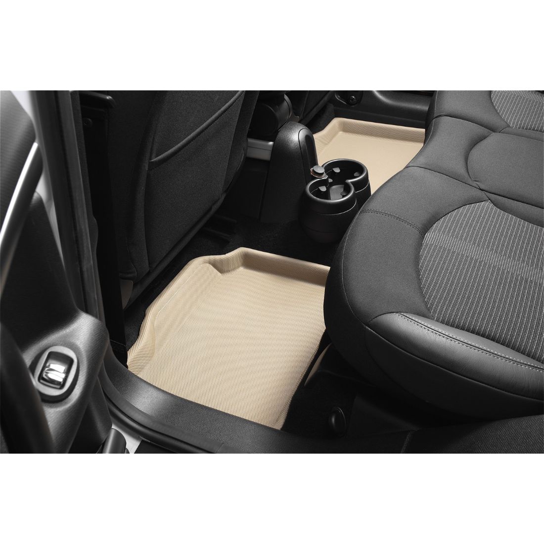 3D MAXpider KAGU 1st Row Floormat - Black | 2015-2020 Lexus NX/NX Hybrid (L1LX05111509)